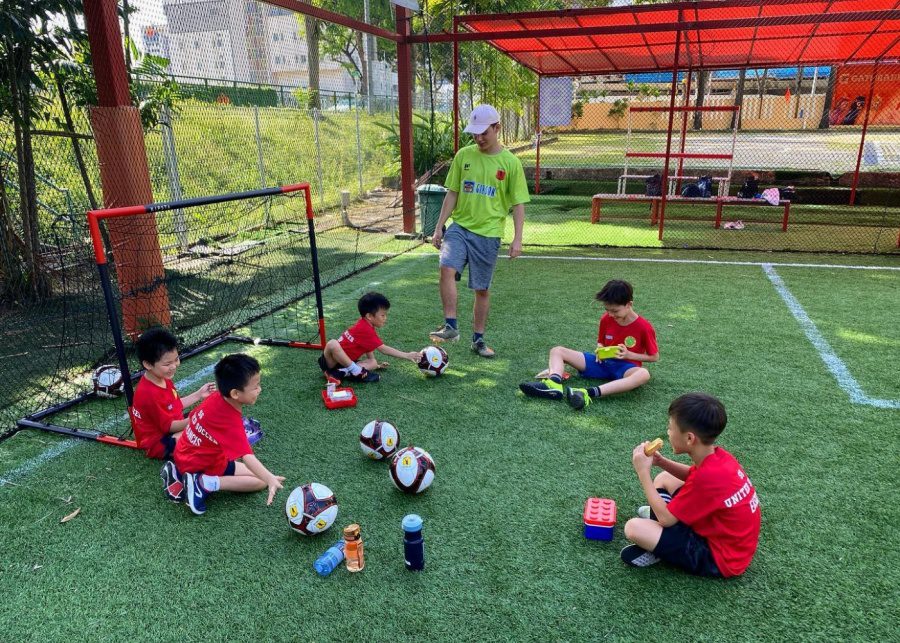 SG United Soccer football clubs for kids Singapore