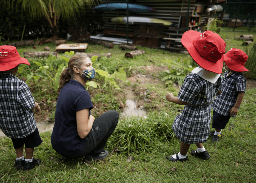 Have your little ones learning beyond the classroom with Tanglin’s Forest School Programme