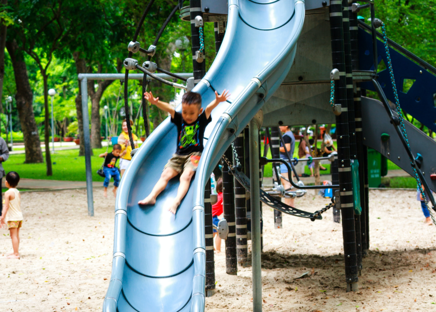 Kids at playground Singapore