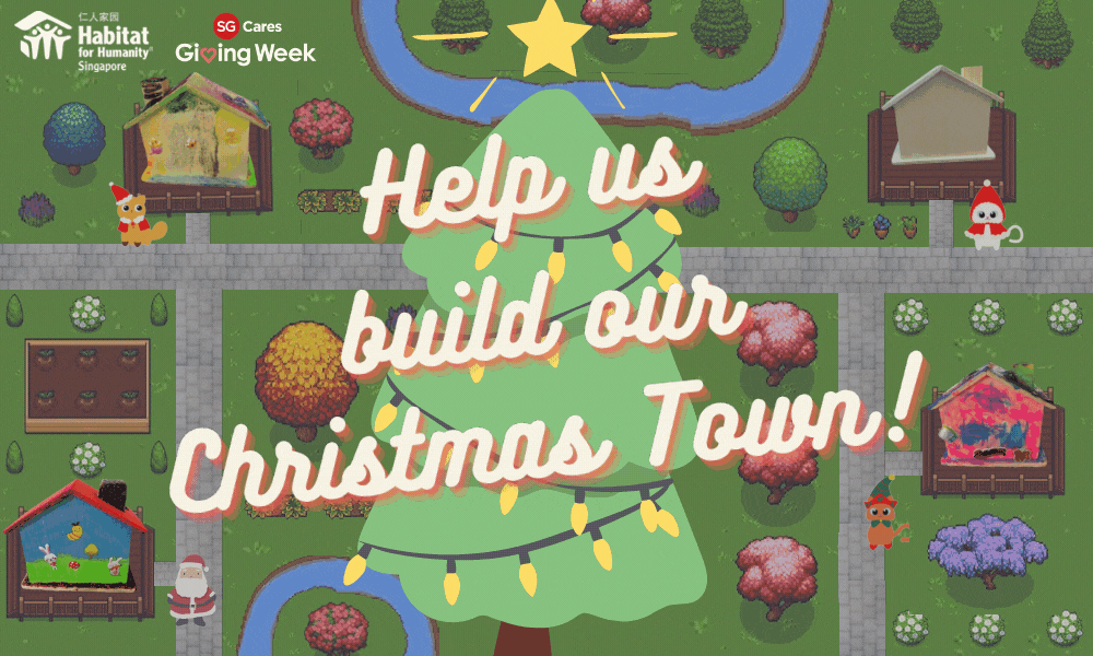 Christmas Town HomeThisChristmas 2021 x GreatSingaporeGive 
