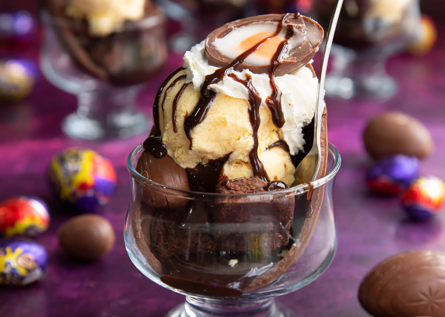 Easter egg sundae | Easter snacks