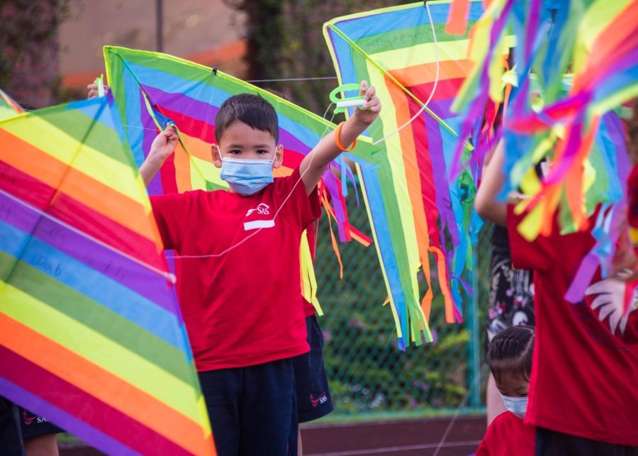 singapore american school wishes with wings kites