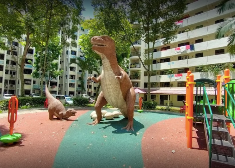 Singapore Toa Payoh dinosaur playground