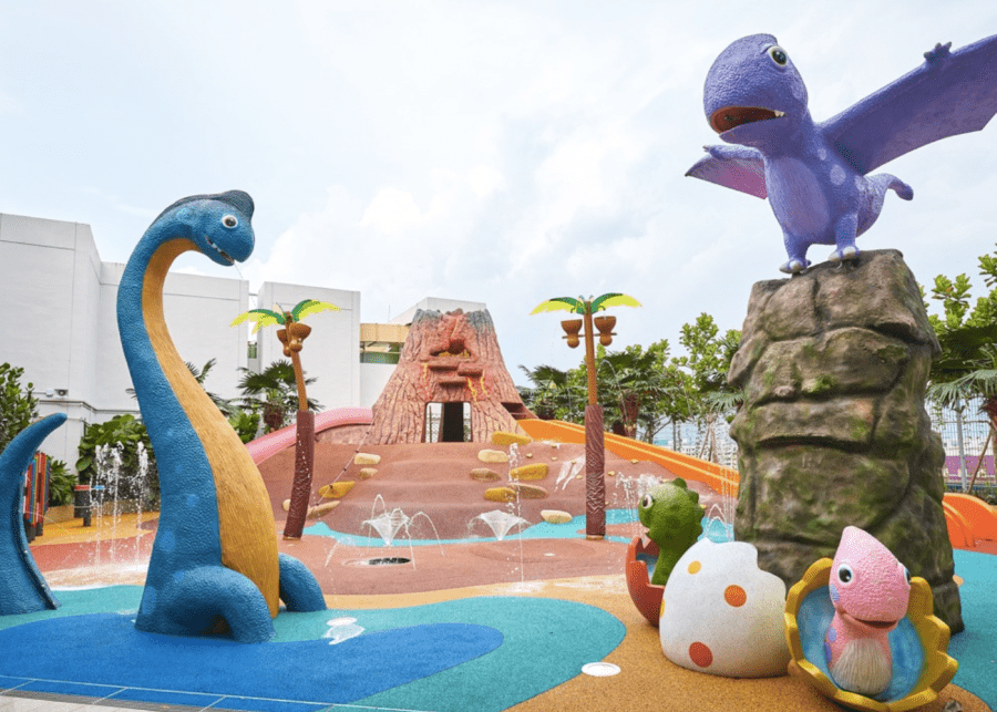 Dinosaurs in Singapore Causeway Point