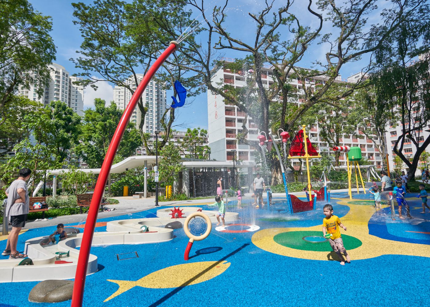 UPDATED! 23 best FREE water playgrounds in Singapore