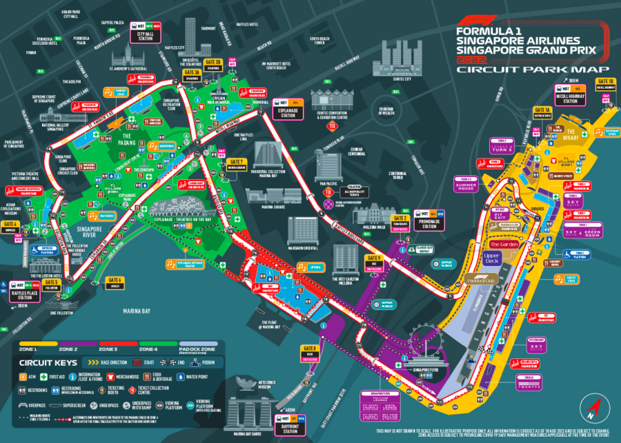 Where to watch the Singapore F1 Grand Prix with kids HoneyKids Asia