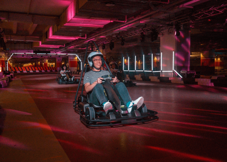 Dino karts Changi Festive Village Christmas events singapore