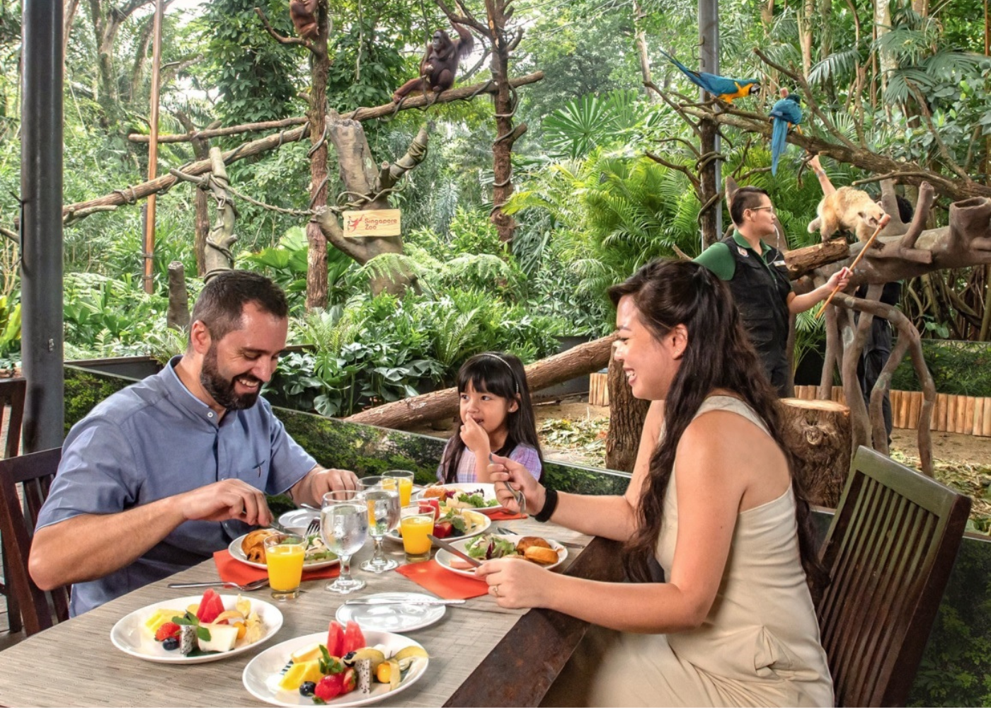 Breakfast in the Wild at Singapore Zoo