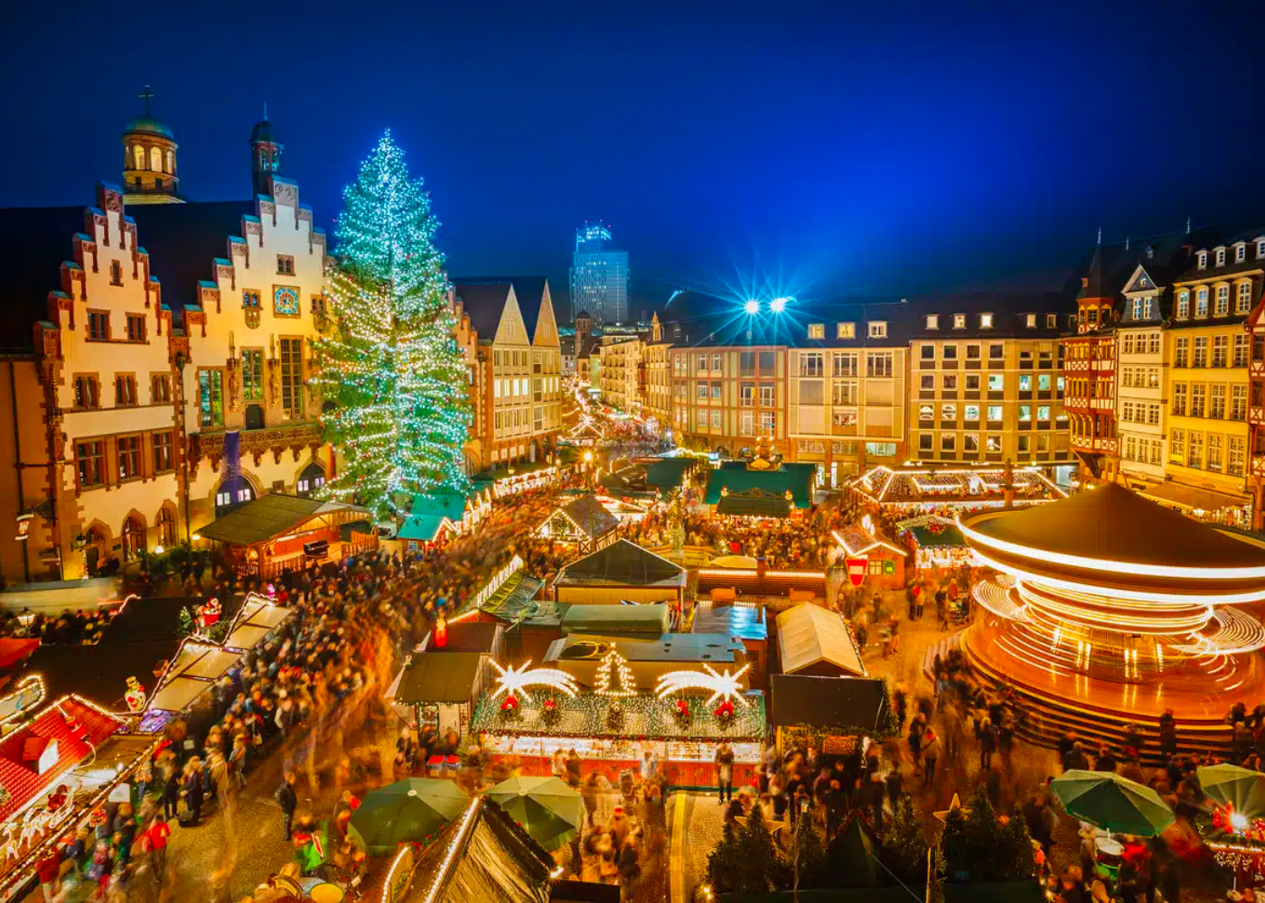 German Christmas Market in Frankfurt image by Sboris