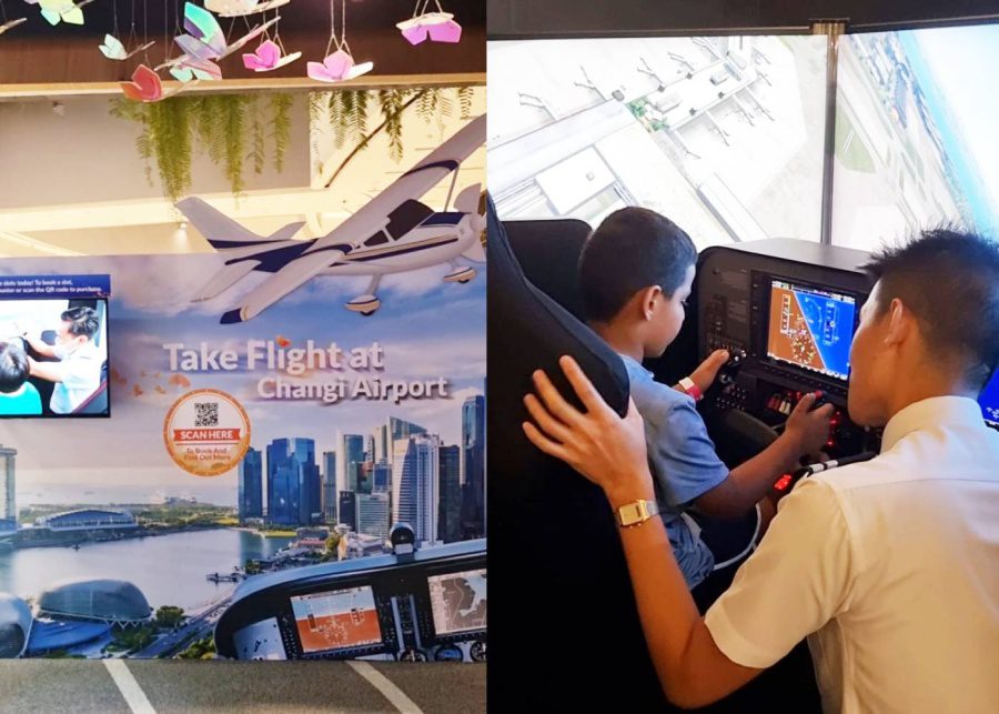 Take Flight At Changi Airport Aviation Experience: Pilot Through, simulator  flight 