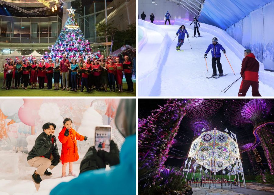 christmas events 2023 ice magic christmas wonderland changi festive village caroling