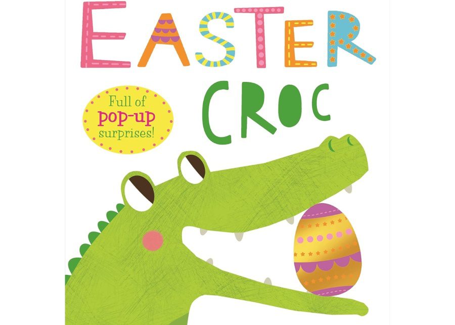 Easter Croc Full of Pop-up Surprises! easter books for kids
