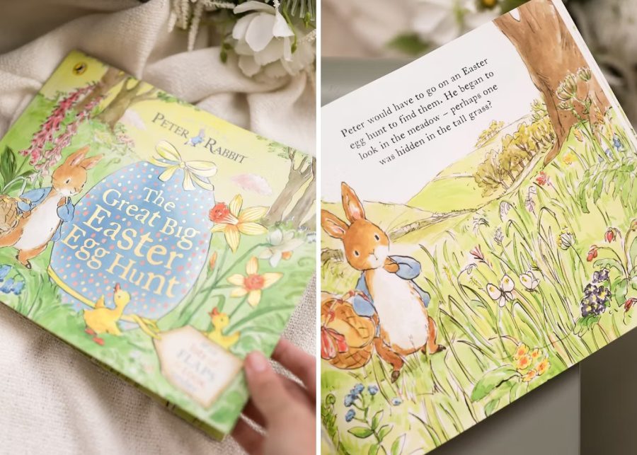 easter books for kids Peter Rabbit Great Big Easter Egg Hunt