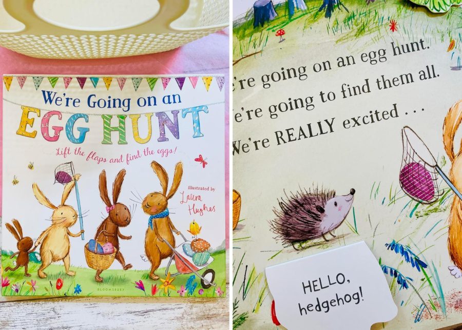 We're Going On An Egg Hunt easter books for kids