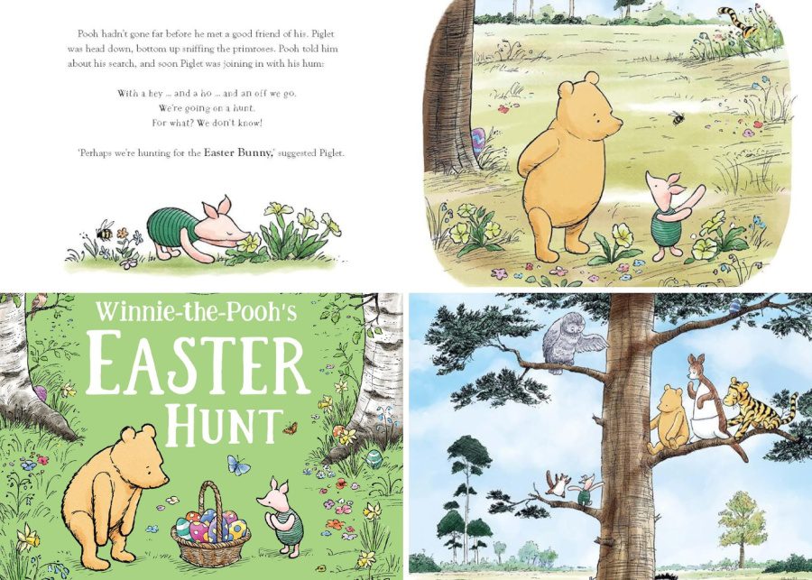 Winnie the Pooh's Easter Hunt easter books for kids