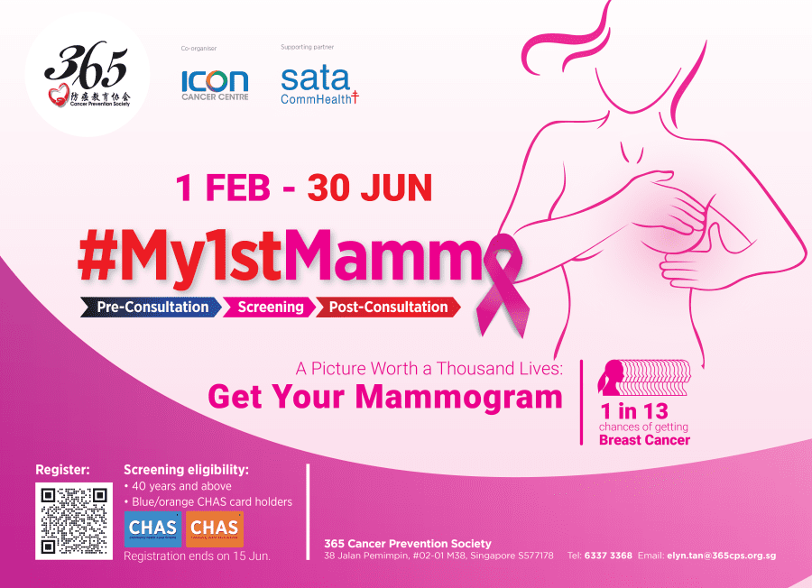  my1stmammo free breast cancer screening campaign honeykids asia