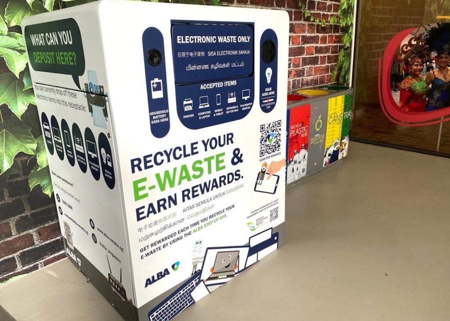 e waste recycling disposal singapore alba bin