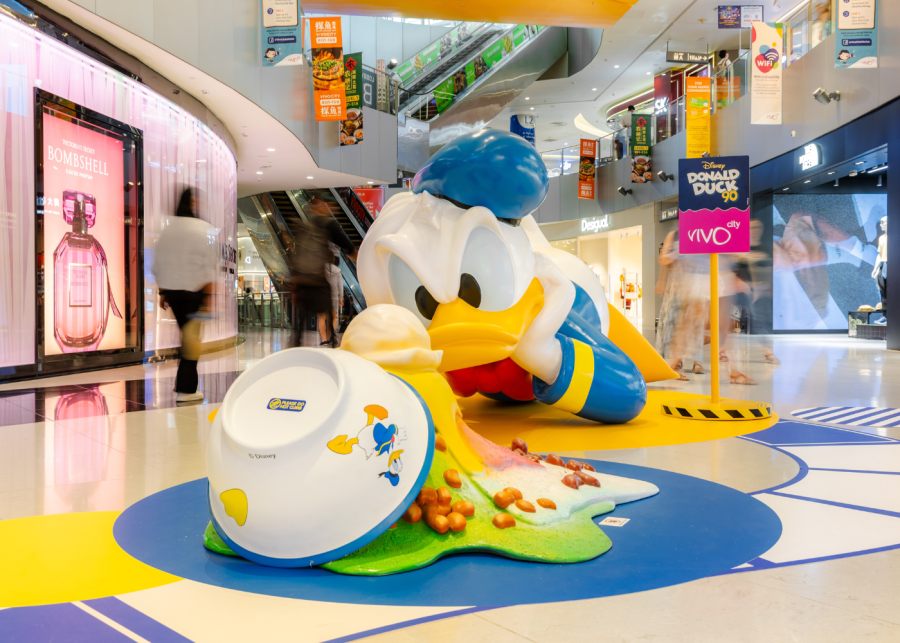 Donal Duck 90 Birthday Vivo City singapore