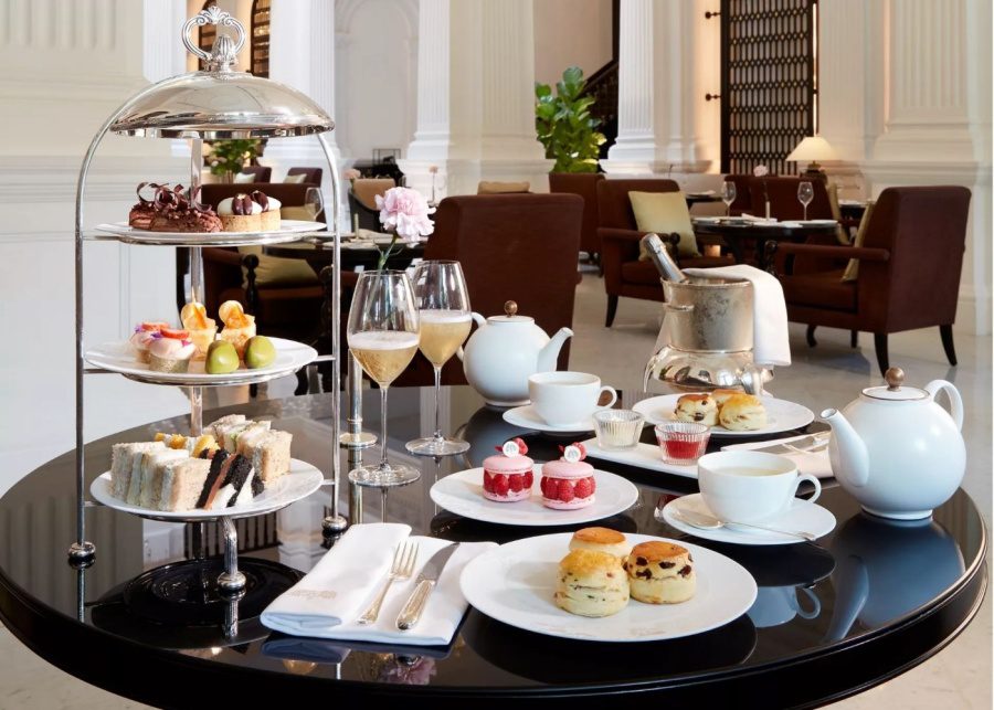 Raffles Singapore afternoon tea