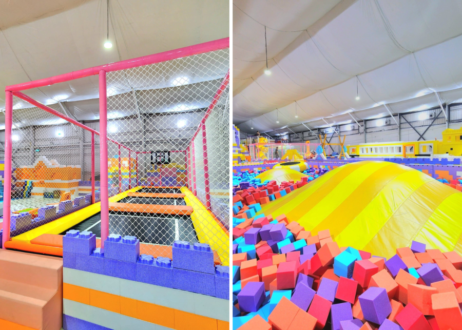 world of blocks | trampoline park singapore