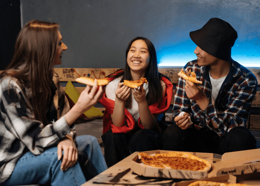 pizza things to do with teens