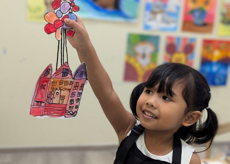 “I love this art class!” 5-year-old reviews Canvas Ark @ SAFRA (giveaway!)