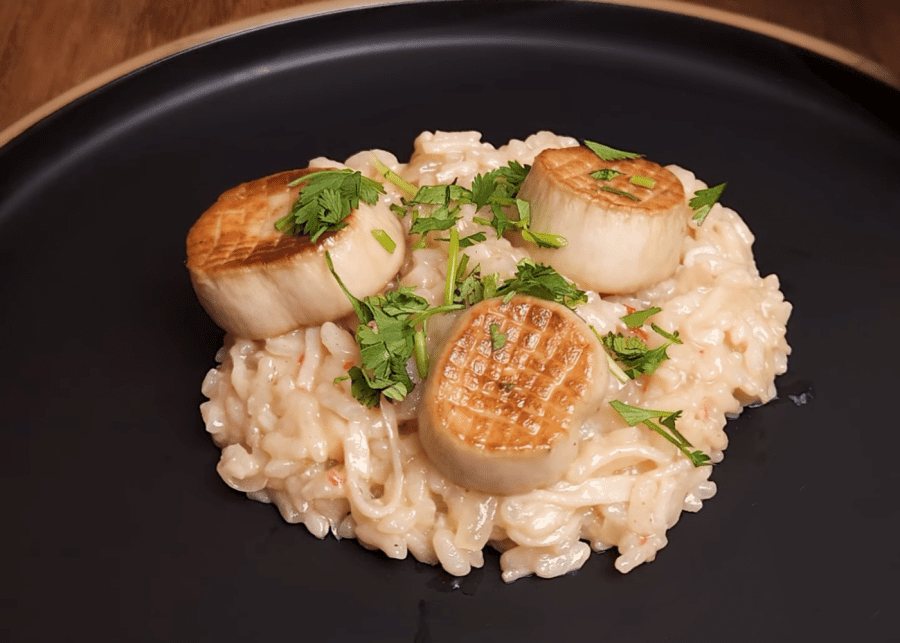 seafood risotto | valentine's recipes
