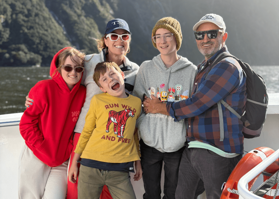 Campervan New Zealand Chris Edwards family