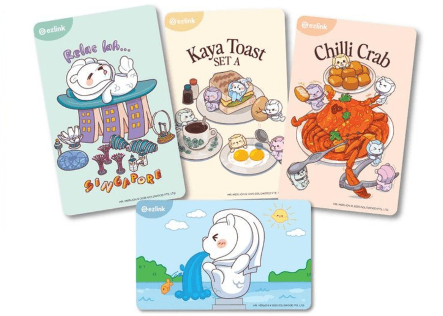 Simply Go SG60 ezlink cards Singapore