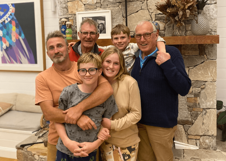 Chris Edwards grandparents in parenting