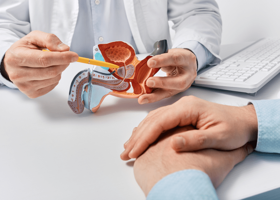 Prostate cancer check what happens at the doctor