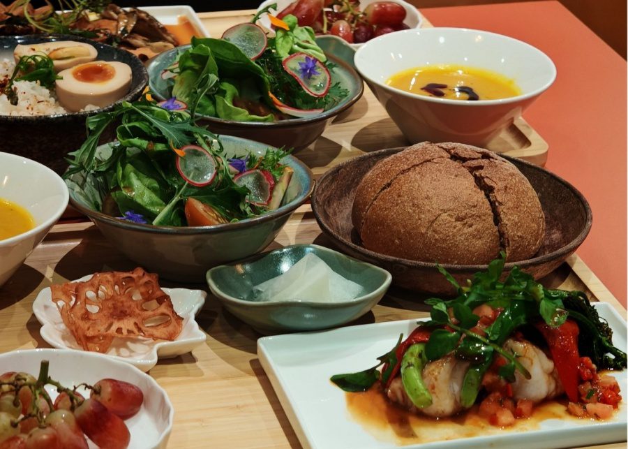 Chef tavern's teishoku lunch set